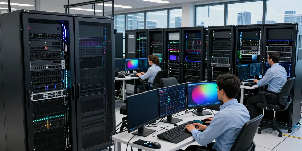 ROKOK 88 infrastructure showcasing high-speed servers in a modern UK data center.